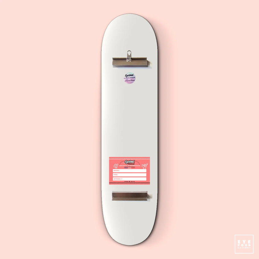 F- HAPPYNESS - FAKEBOARDS - 82x22 cm, Dibond®, fakeboard, FOIRE DE PARIS, new