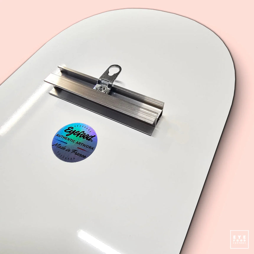 F- HAPPYNESS - FAKEBOARDS - 82x22 cm, Dibond®, fakeboard, FOIRE DE PARIS, new