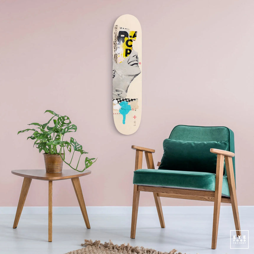 F- HAPPYNESS - FAKEBOARDS - 82x22 cm, Dibond®, fakeboard, FOIRE DE PARIS, new