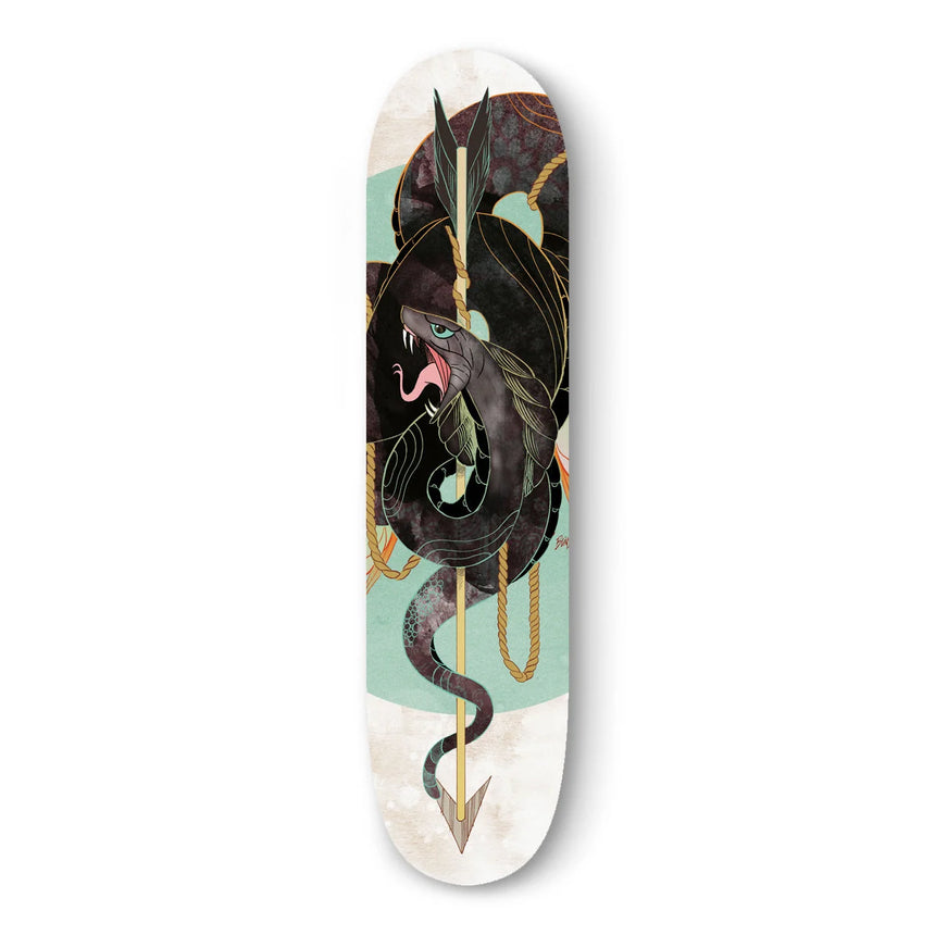 F- V-SNAKE - FAKEBOARDS - 82x22 cm, Dibond®, fakeboard, new, Skate