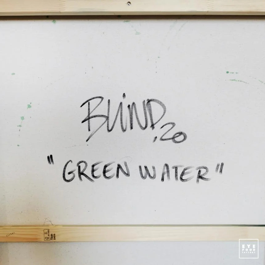 GREEN WATER - Original - Oeuvres Originales - @original, Abstrait, Authentique,