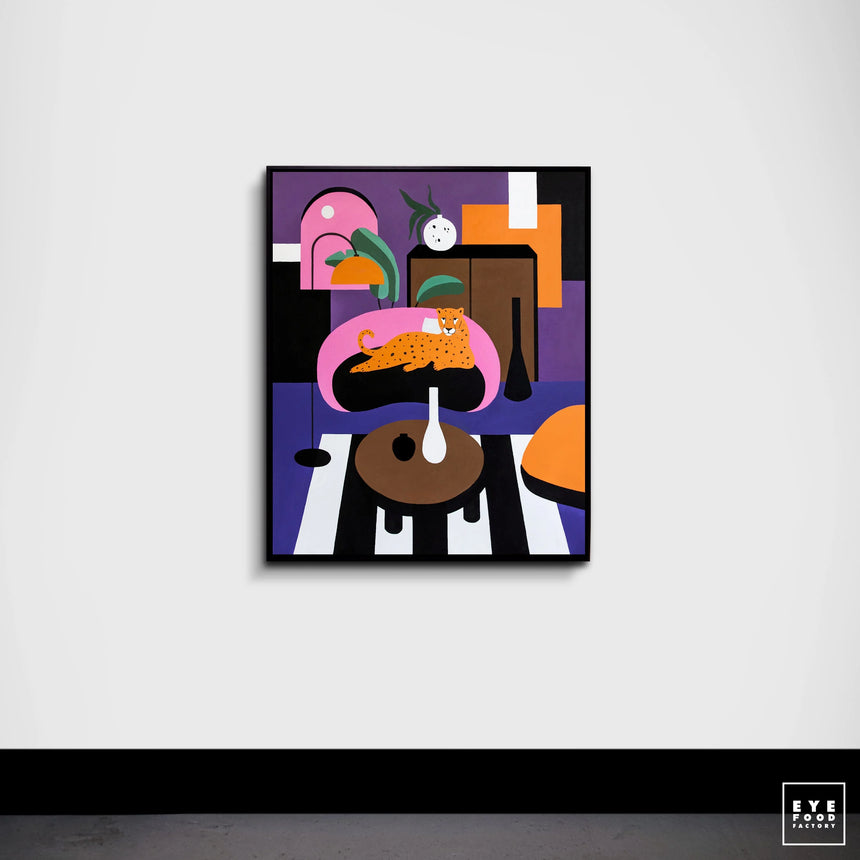 HOUSE OF CHEETAH - Original - Oeuvres Originales - @original, Animaux, chill,