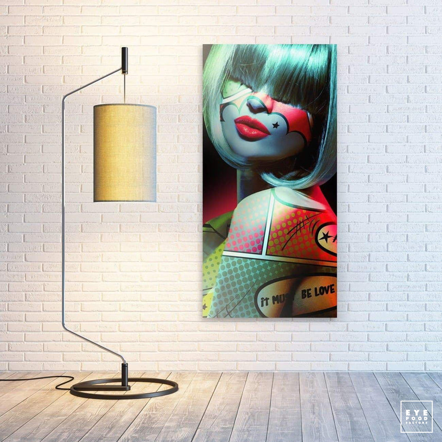 It must be love - Éditions Limitées - @only15075, BD, couleur, Dibond®, Femme