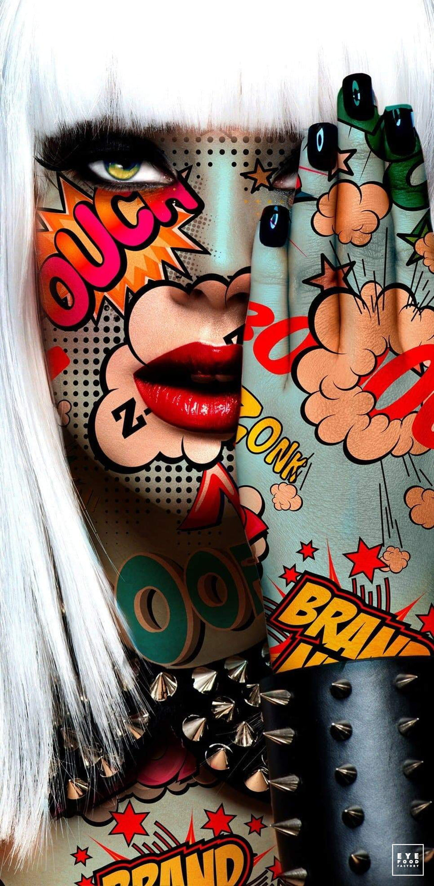 Ouch - Éditions Limitées - @only15075, BD, couleur, Dibond®, Femme