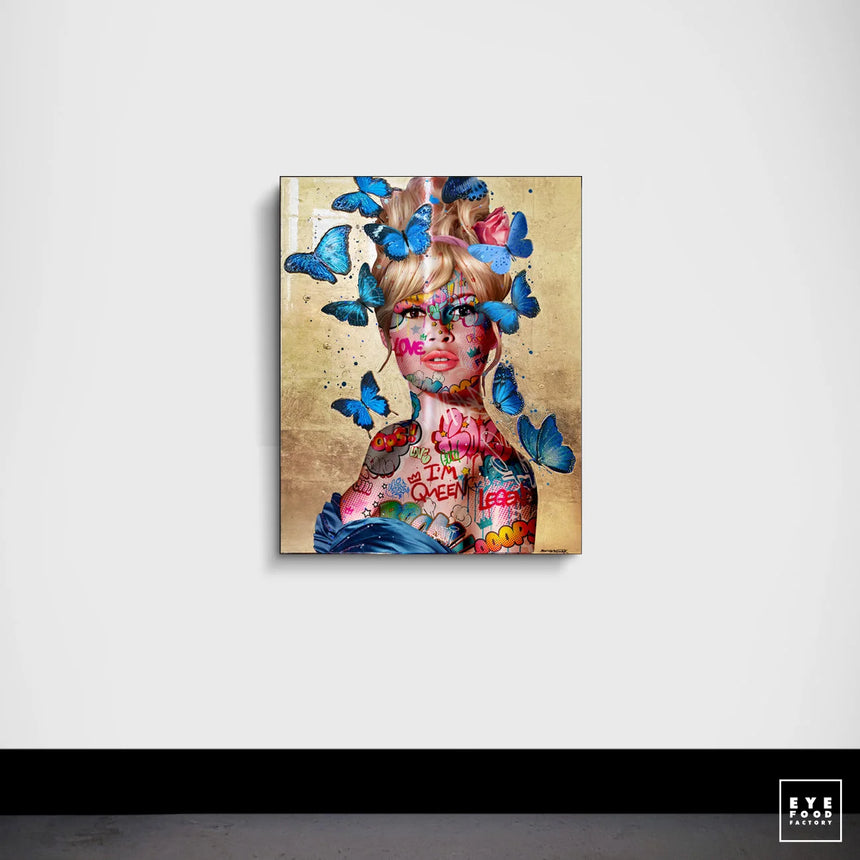 QUEEN OF BUTTERFLIES - Oeuvre Originale - Oeuvres Originales - @original,