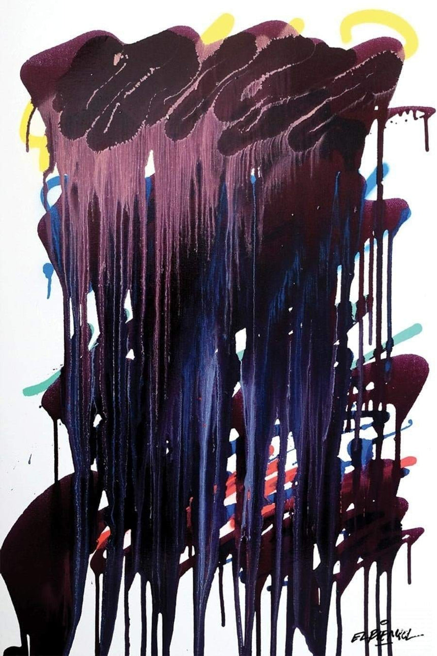 Strange Day - Éditions Limitées - @trio8055, Abstrait, Blanc, Dibond®, Graffiti