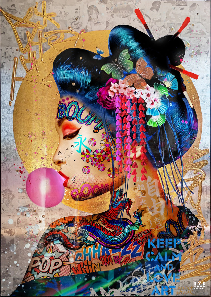 SUN-HOSHI - Oeuvres Originales - @original, Authentique, couleur, Femme, France