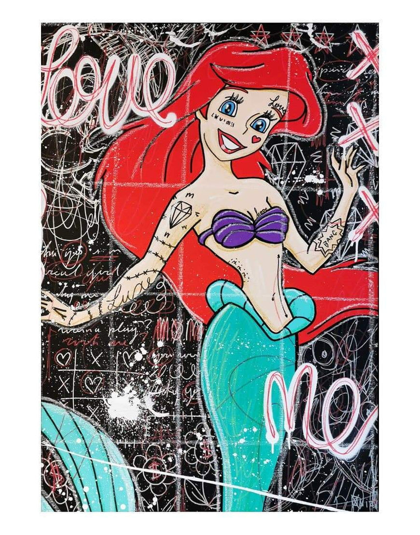 SWIMMING - Original - Oeuvres Originales - @original, Authentique, Comics,