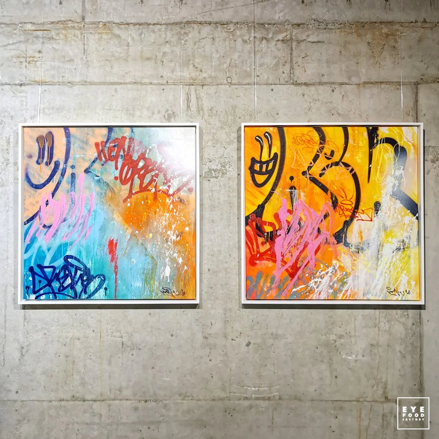 VENDU - OREKE 0002 - Original - Oeuvres Originales - @original, Abstrait,