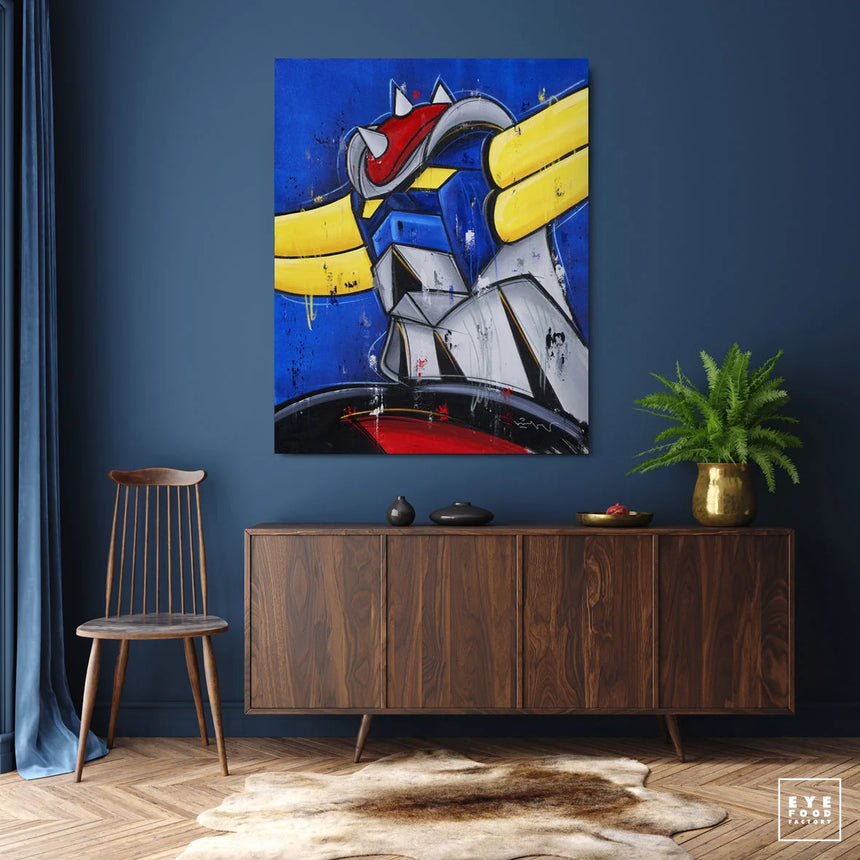 Astero - Éditions Limitées - @quatuor165130, Dibond®, Goldorak, Manga, Pop Art