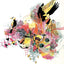 Birds - Éditions Limitées - @trio6565, Animaux, Bohème, Dibond®, Illustration