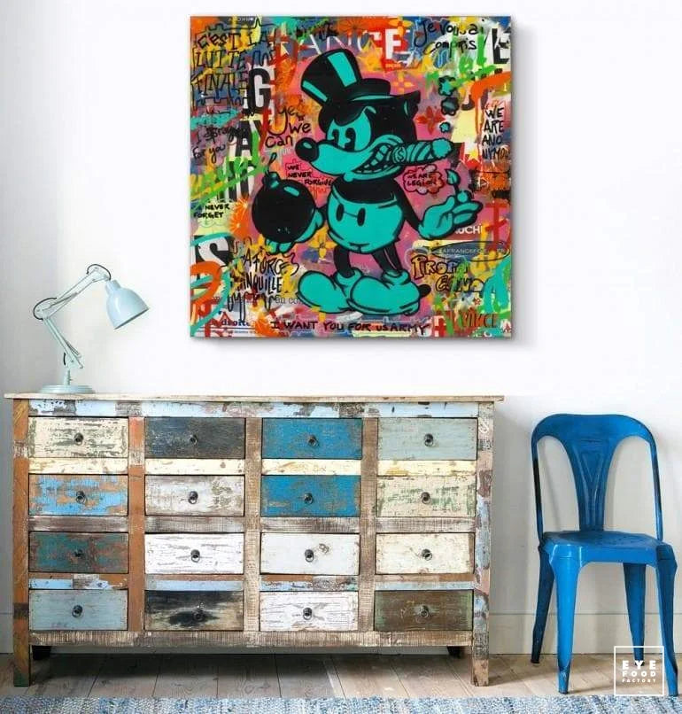 C’est la lutte - Éditions Limitées - 40x40cm (édition terminée), @trio6565,