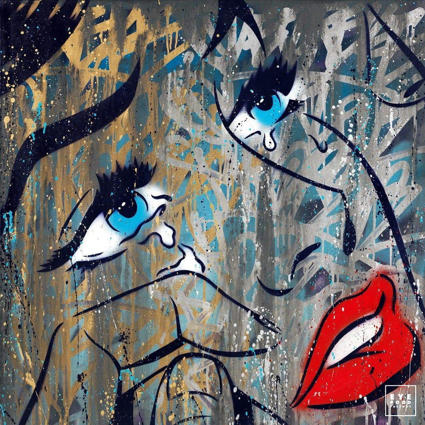 Crying n°1 - Éditions Limitées - @trio6565, Dibond®, EFF_AU_SELECTION, Femme,