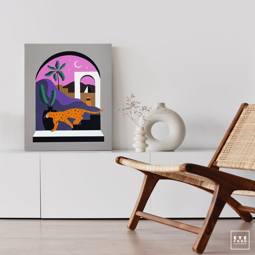 Egypt Night - Éditions Limitées - @quatuor165130, Abstrait, Animaux,
