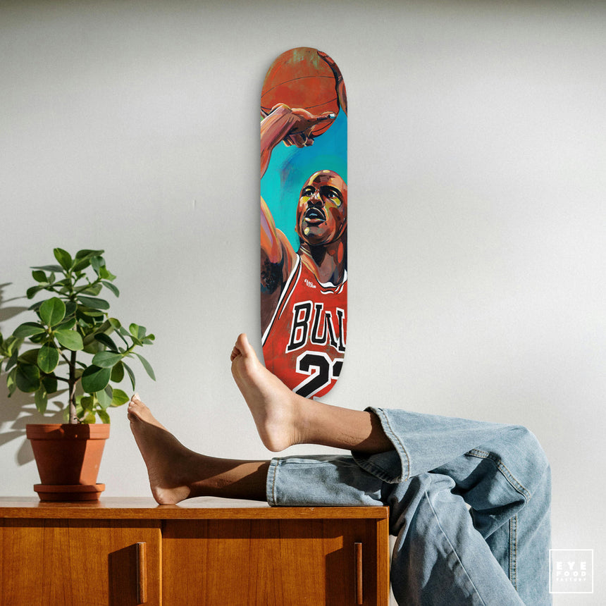 F- BUZZER BEATER - FAKEBOARDS - 82x22 cm, Dibond®, fakeboard, new, Skate