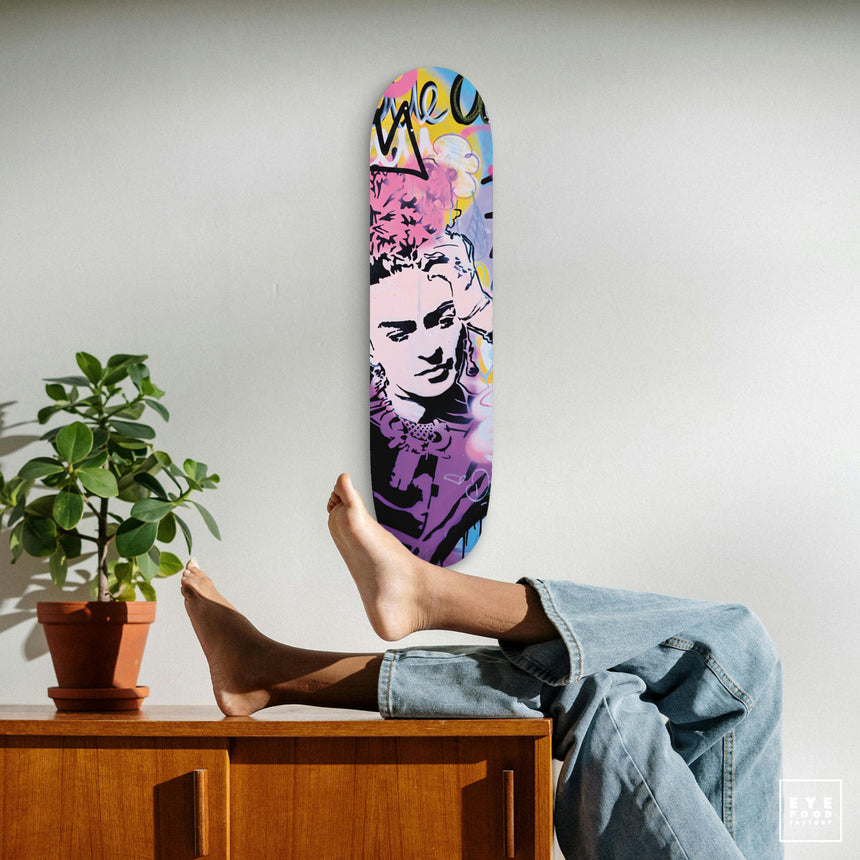 F- DAYDREAM - FAKEBOARDS - 82x22 cm, Dibond®, new, Original, Pop Art