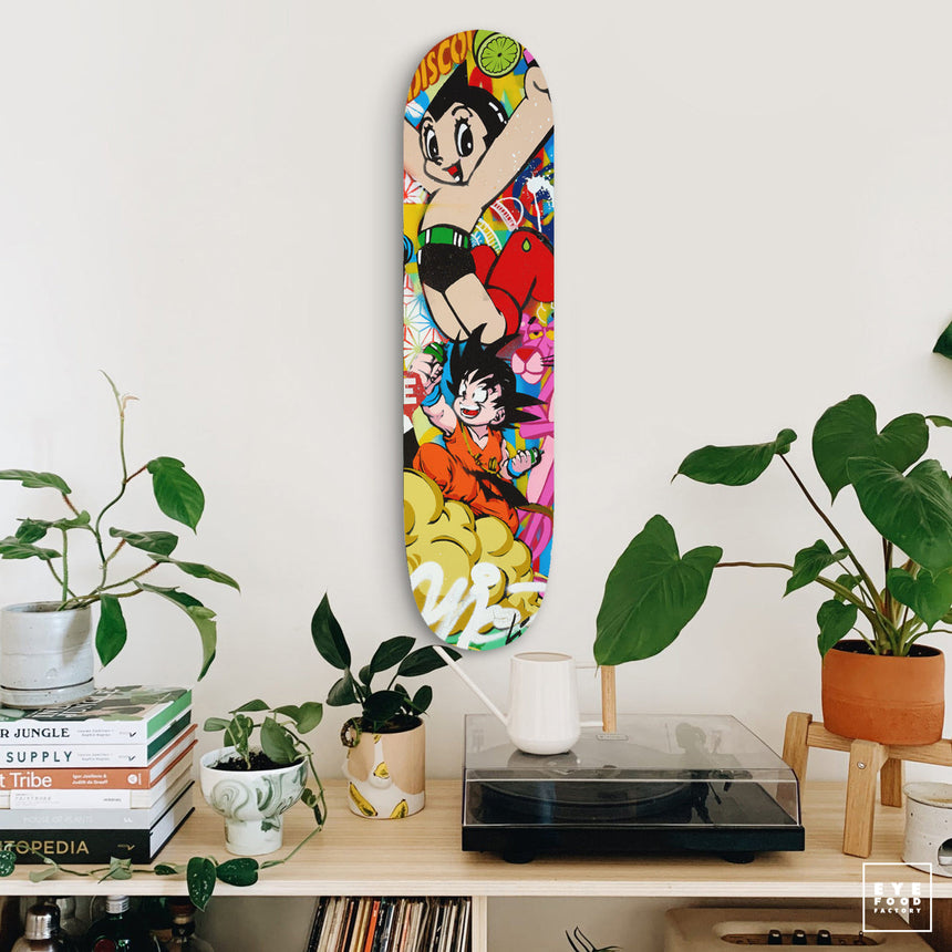 F- LOVE GENERATION - FAKEBOARDS - 82x22 cm, Dibond®, fakeboard, FOIRE DE PARIS,