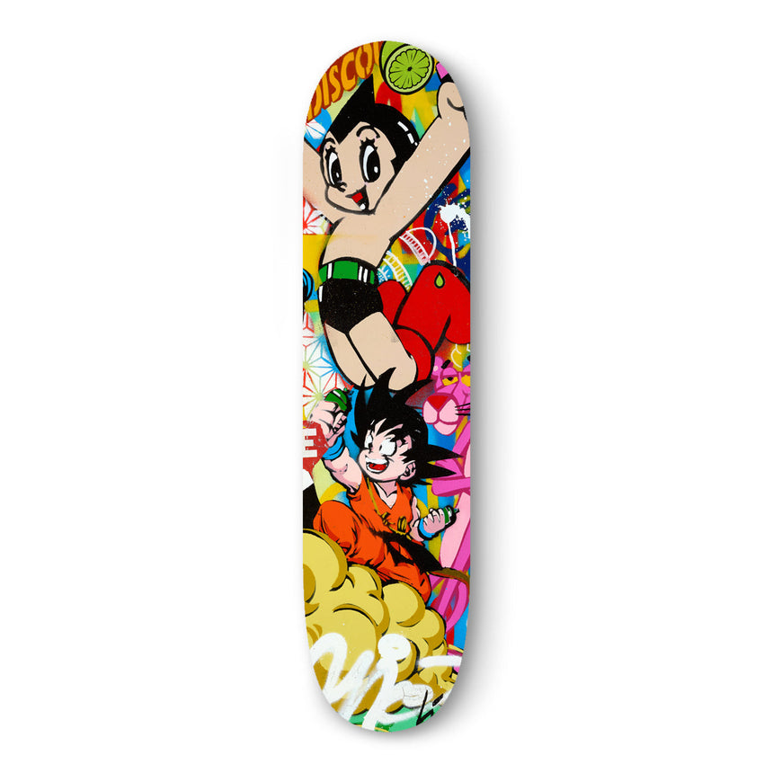 F- LOVE GENERATION - FAKEBOARDS - 82x22 cm, Dibond®, new, Original, Pop Art