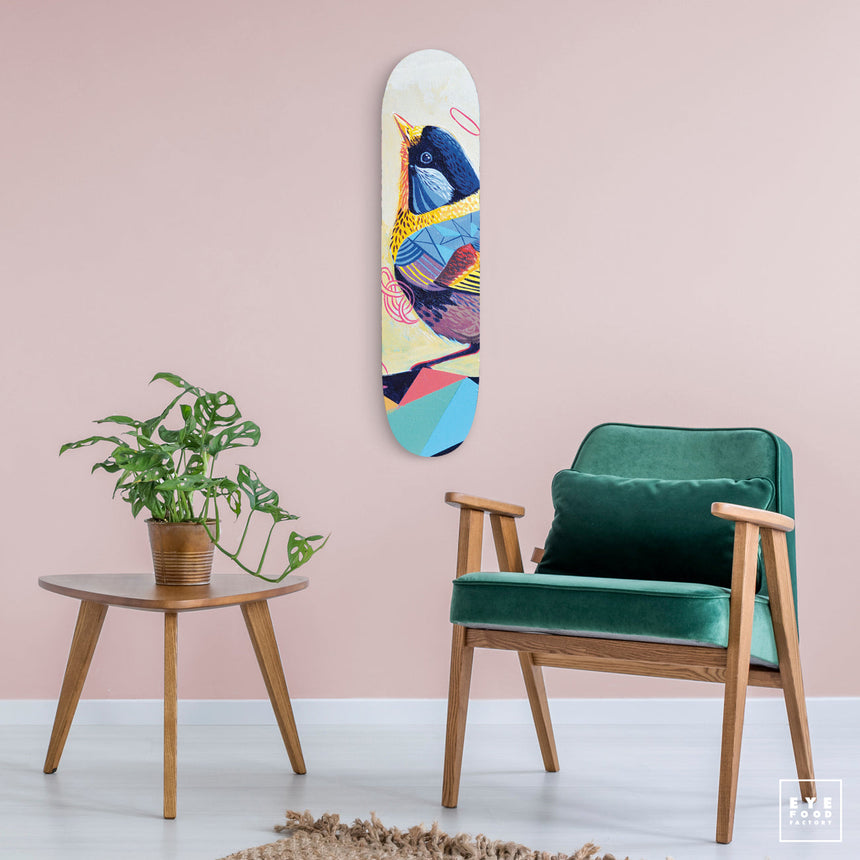 F- PIOU - FAKEBOARDS - 82x22 cm, Dibond®, fakeboard, FOIRE DE PARIS, new