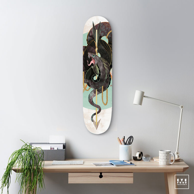 F- V-SNAKE - FAKEBOARDS - 82x22 cm, Dibond®, fakeboard, new, Skate