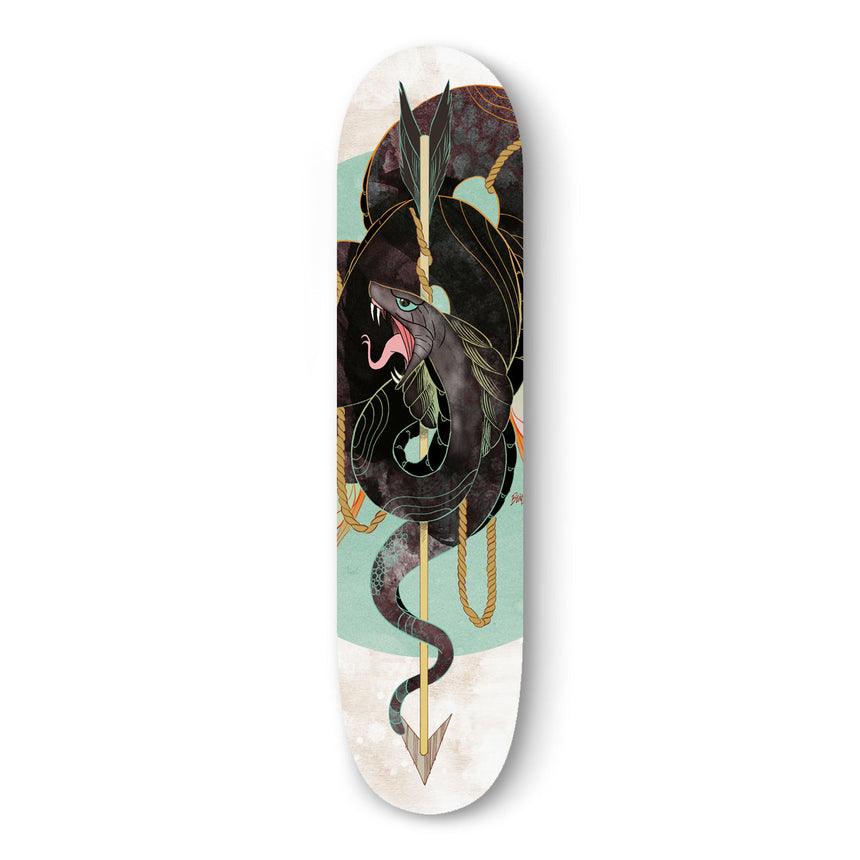 F- V-SNAKE - FAKEBOARDS - 82x22 cm, Dibond®, fakeboard, new, Skate