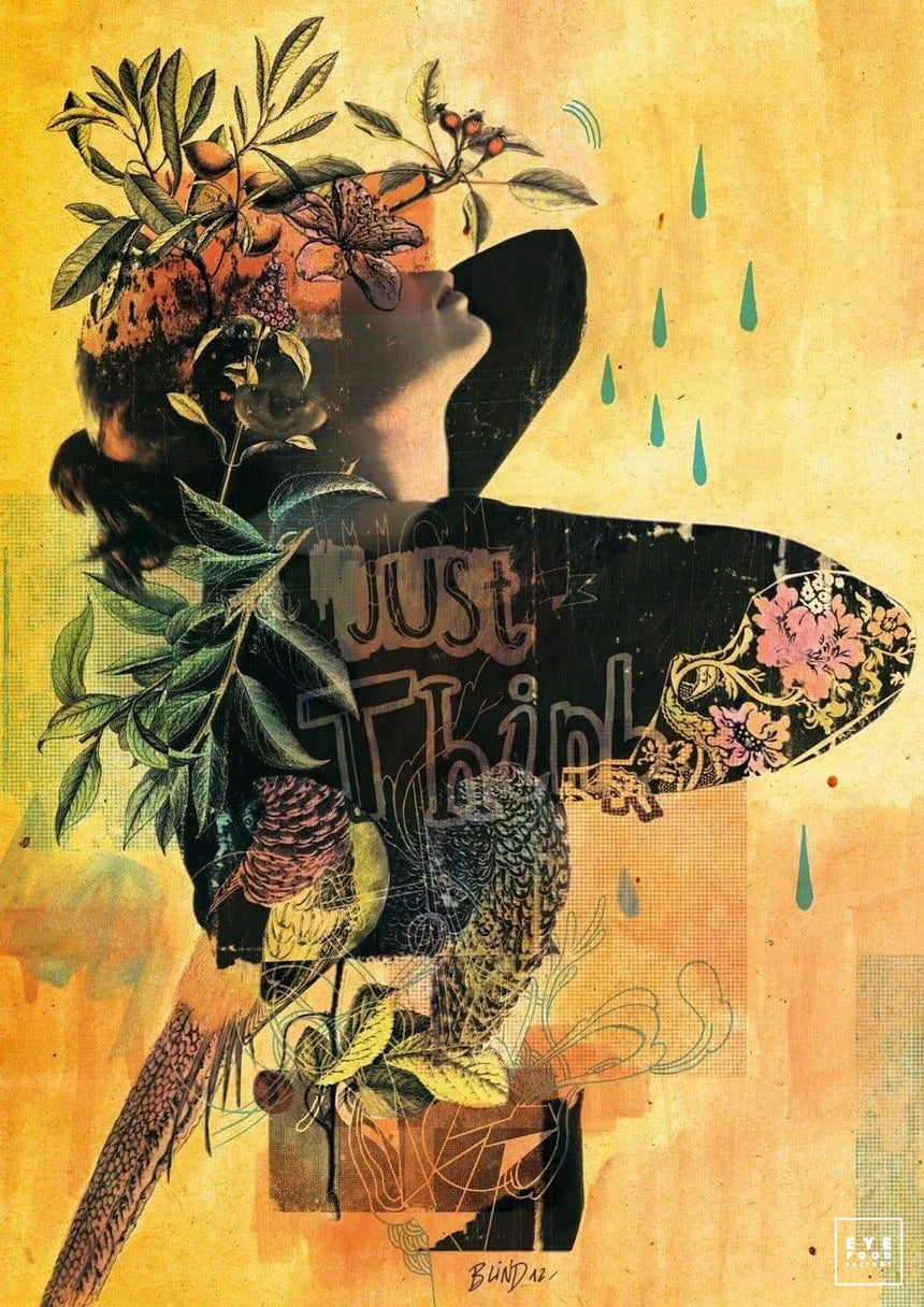 Flowers Girl - DERNIERS EXEMPLAIRES - @trio8055, Dibond®, Fleurs, Girl,