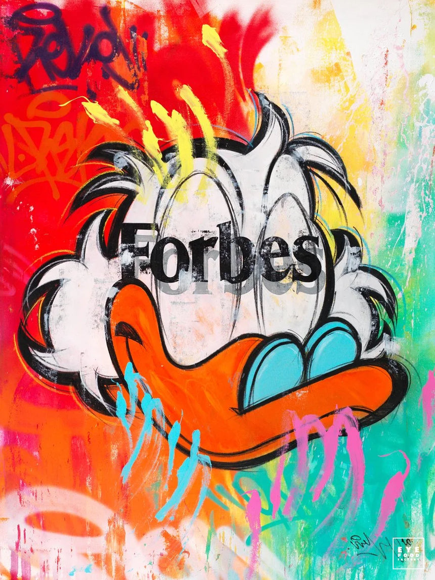 Forbes - Éditions Limitées - @trio8060, Animaux, Cartoon, Dessin Animé, Dibond®