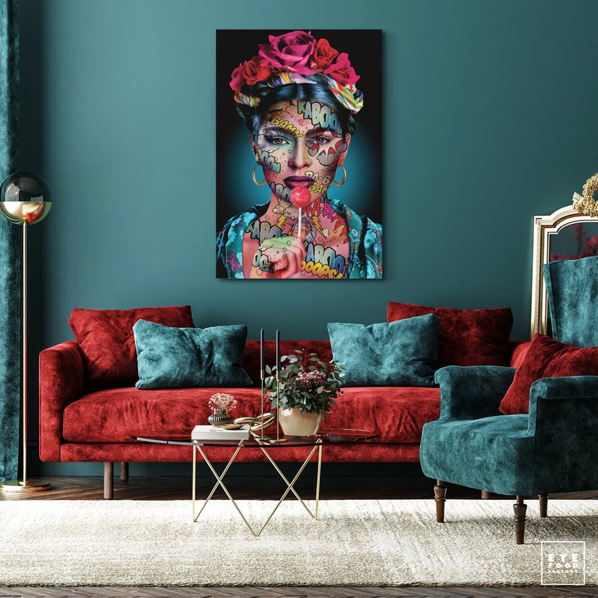 Frida Kaboom - Éditions Limitées - @quator165110, batchaus1, Bleu, couleur,