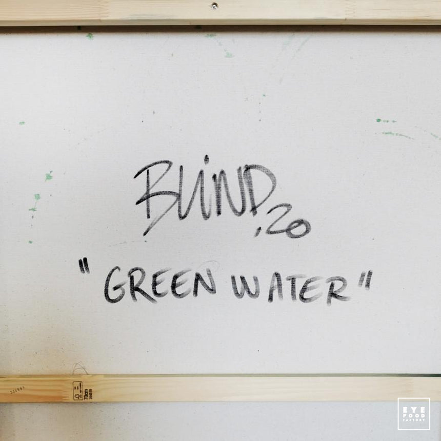 GREEN WATER - Original Oeuvres Originales @original, Abstrait, Authentique,