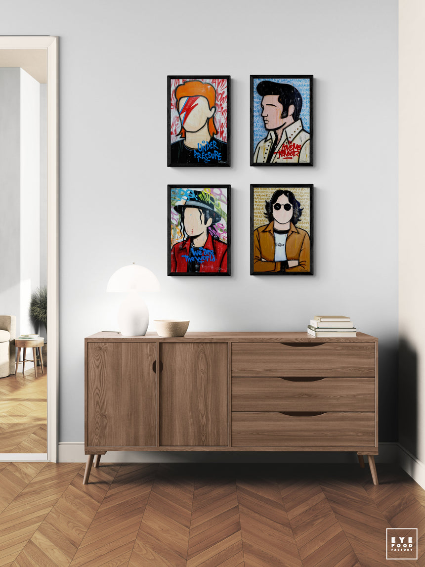 Iconic- #Imagine - ICONIC IDOLS - 30X20cm, Angleterre, beatles, Default Title,