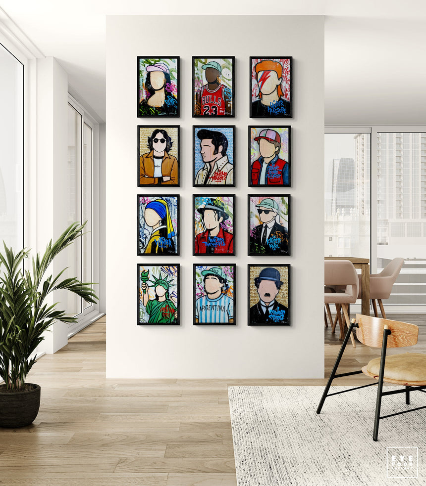 Iconic- #Modern Times - ICONIC IDOLS - 30X20cm, cinema, comédie, Default Title,