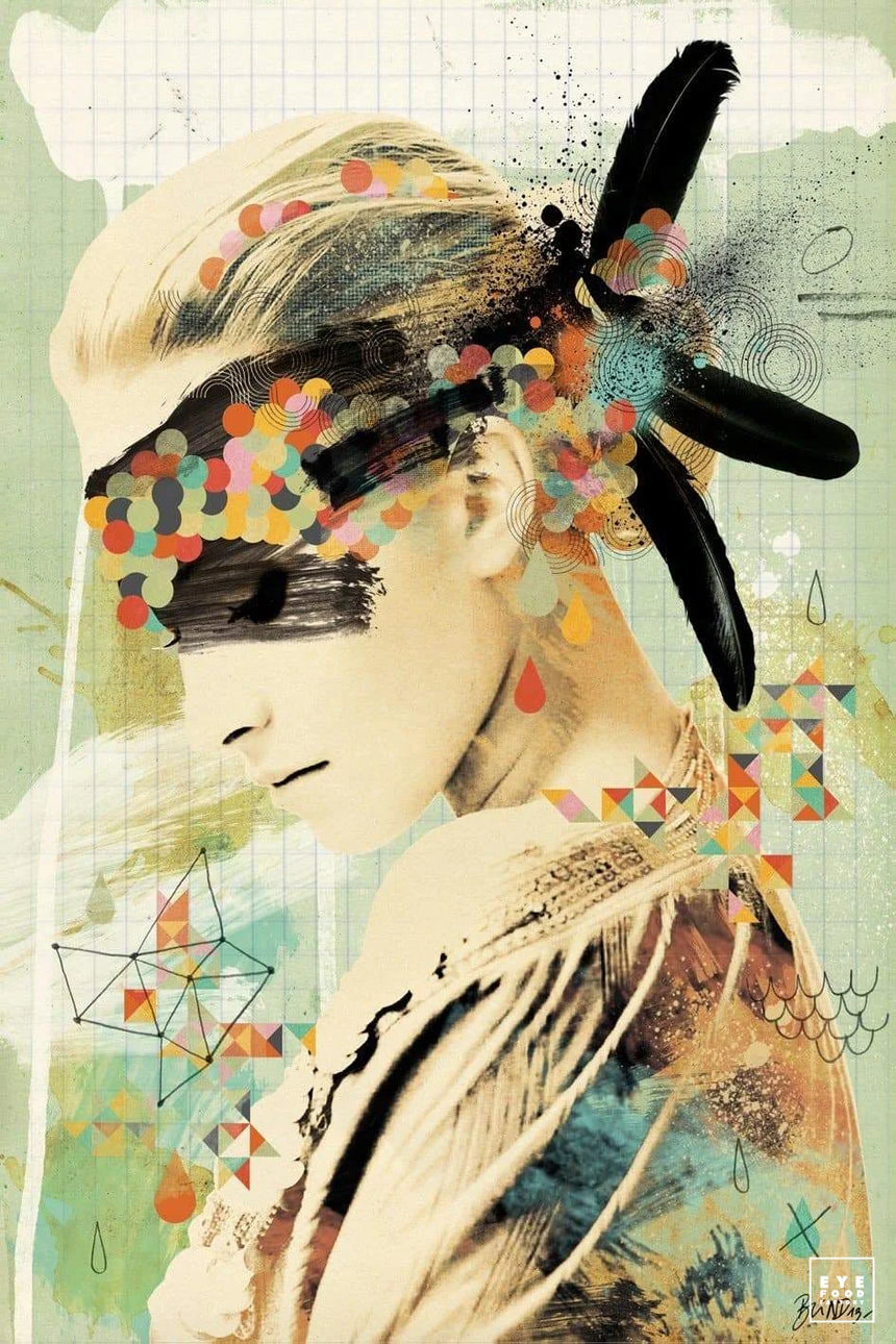 Inner War - Éditions Limitées - 165x110cm, 80x55cm, Bohème, duo8055165110, Femme