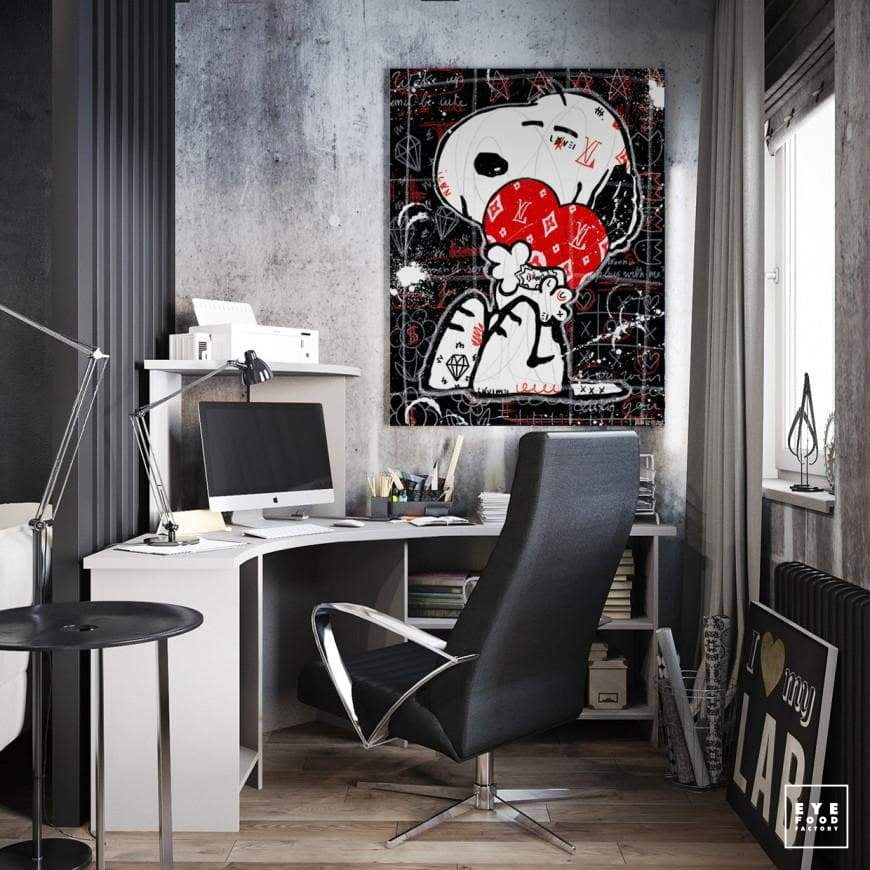 Love is all - Éditions Limitées - @trio806512095, Amour, Cartoon, Coeur, Comics