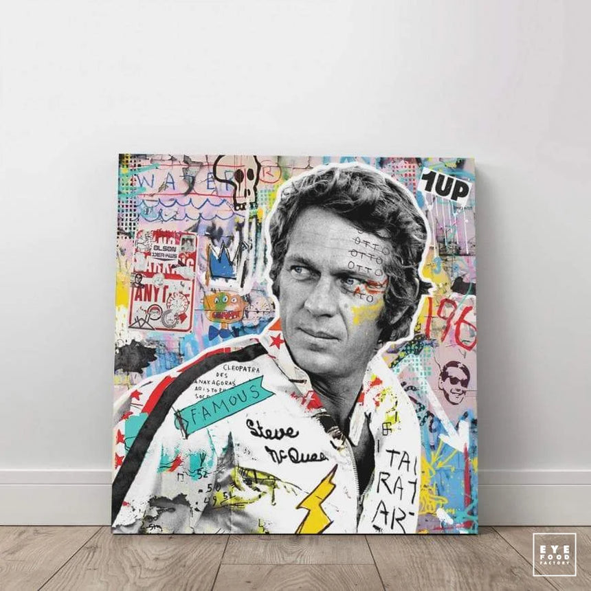 McQueen - Éditions Limitées - @quatuor135135, Acteur, Amérique, Cinéma, Collage