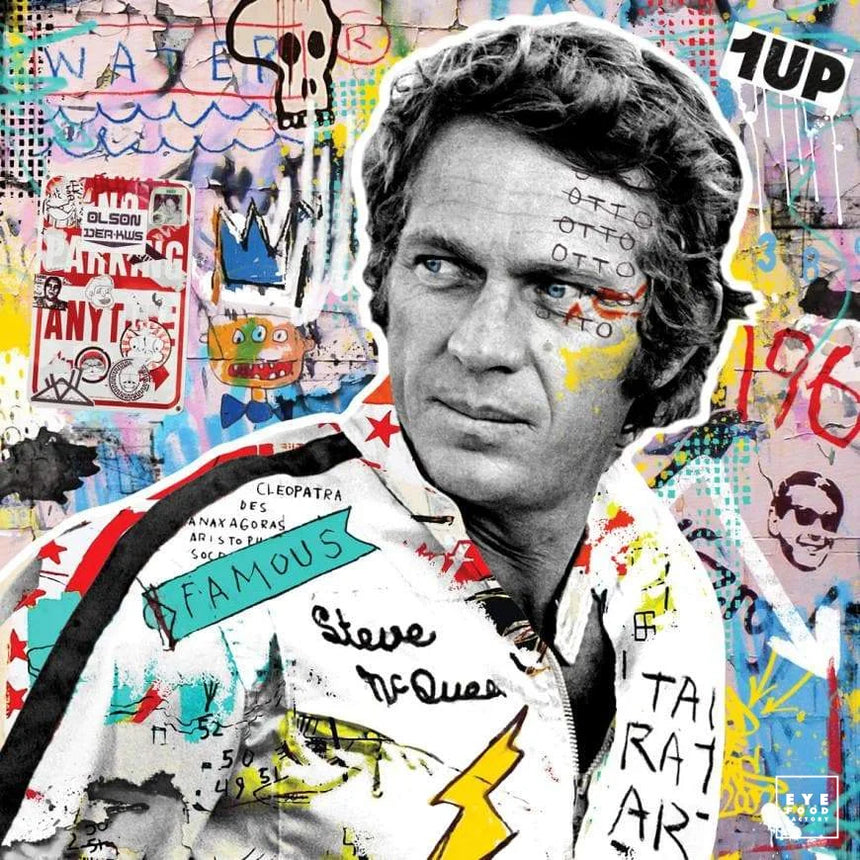 McQueen - Éditions Limitées - @quatuor135135, Acteur, Amérique, Cinéma, Collage