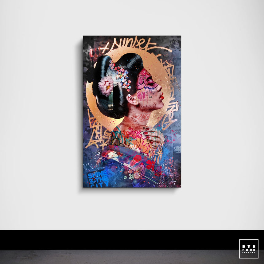 SUN-MITSUKO - Oeuvres Originales - @original, Authentique, couleur, Femme,