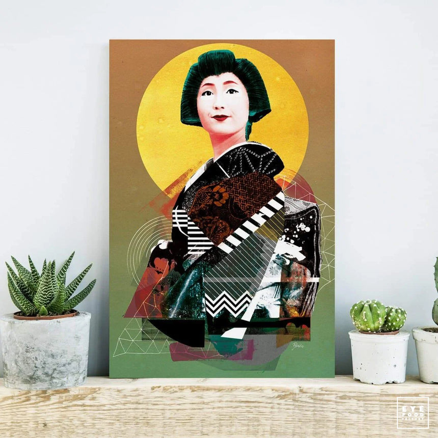 Naha dream - DERNIERS EXEMPLAIRES - @trio8055, Dibond®, Femme, Geisha, Girl