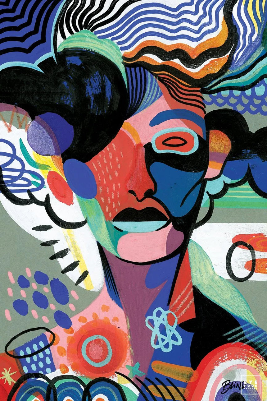 Natacha - Éditions Limitées - 120x80cm, 165x110cm, 80x55cm, batchaus1, Bohème