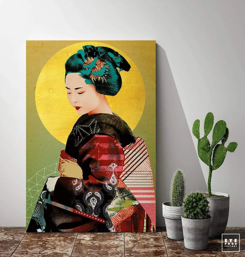 Osaka dream - DERNIERS EXEMPLAIRES - @trio8055, Dibond®, Femme, Geisha,