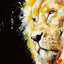 Le Prophète - Éditions Limitées - @quator165110, Animaux, Dibond®, Jaune, Lion
