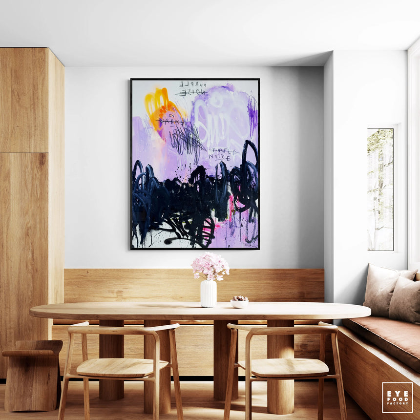 Purple Noize - Éditions Limitées - @nouveau, contemporain, couleur,