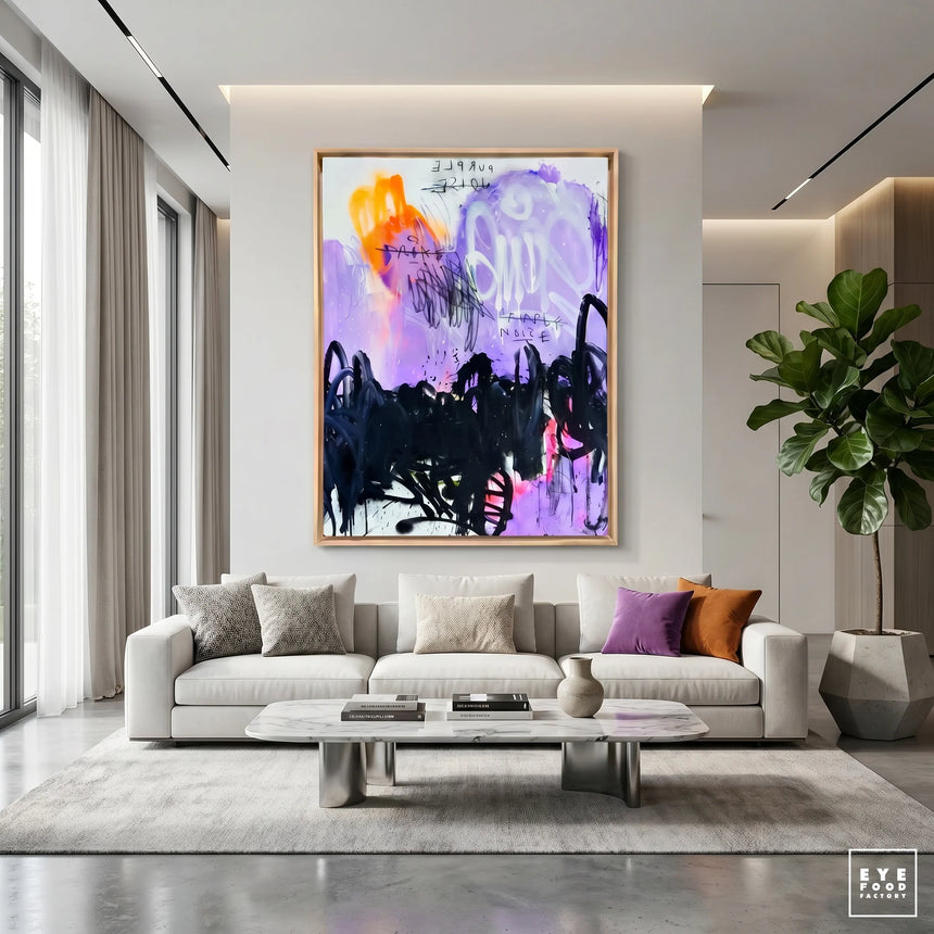 Purple Noize - Éditions Limitées - 160x120cm, 80x60cm, @nouveau, AMERICAN BOX