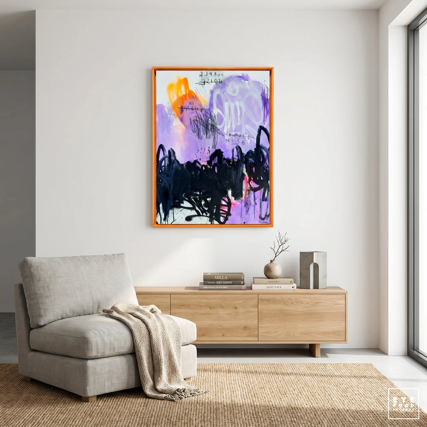 Purple Noize - Éditions Limitées - 160x120cm, 80x60cm, @nouveau, AMERICAN BOX