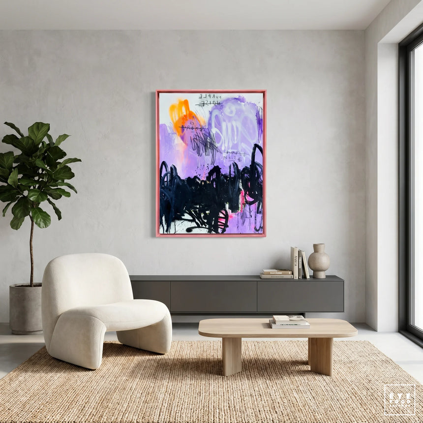 Purple Noize - Éditions Limitées - 160x120cm, 80x60cm, @nouveau, AMERICAN BOX