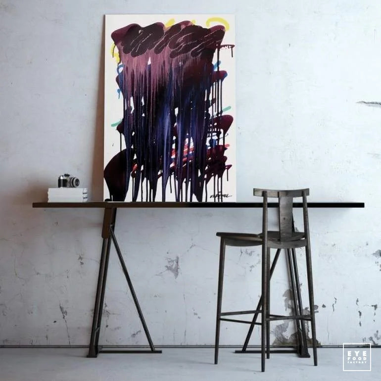 Strange Day - Éditions Limitées - @trio8055, Abstrait, Blanc, contemporain,