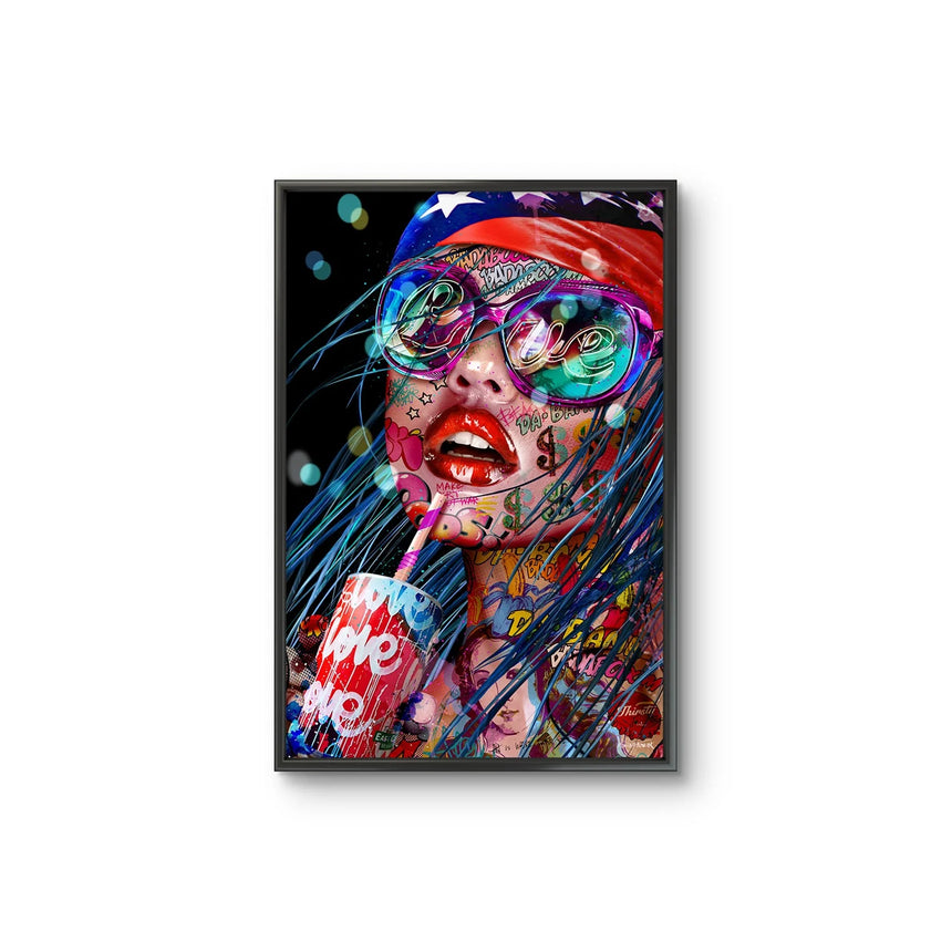 Sunset Beach - Éditions Limitées - 165x110cm, 80x55cm, coca, couleur,