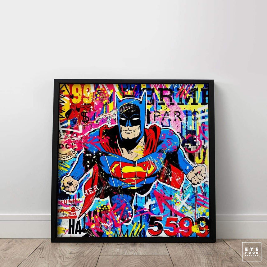 Superbat - Éditions Limitées - @trio6565, bande-dessinée, Batman, Bleu, Cinéma