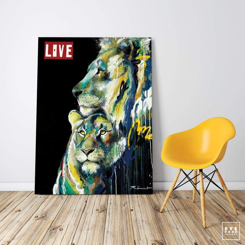 The King and his Queen - Éditions Limitées - @trio806512095, Amour, Animaux,