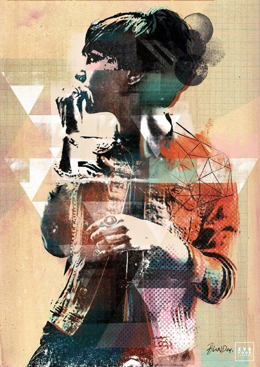 The Waiting - DERNIERS EXEMPLAIRES - @trio8055, Dibond®, Femme, Girl,