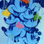 VENDU - MOUSE ACCUMULATION - BLUE SHADES - Original - Oeuvres Originales